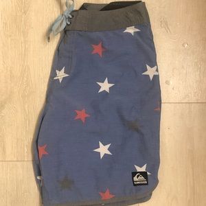 Quicksilver STAR board shorts. size 34